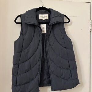 Nine West Navy Puffer Jacket
